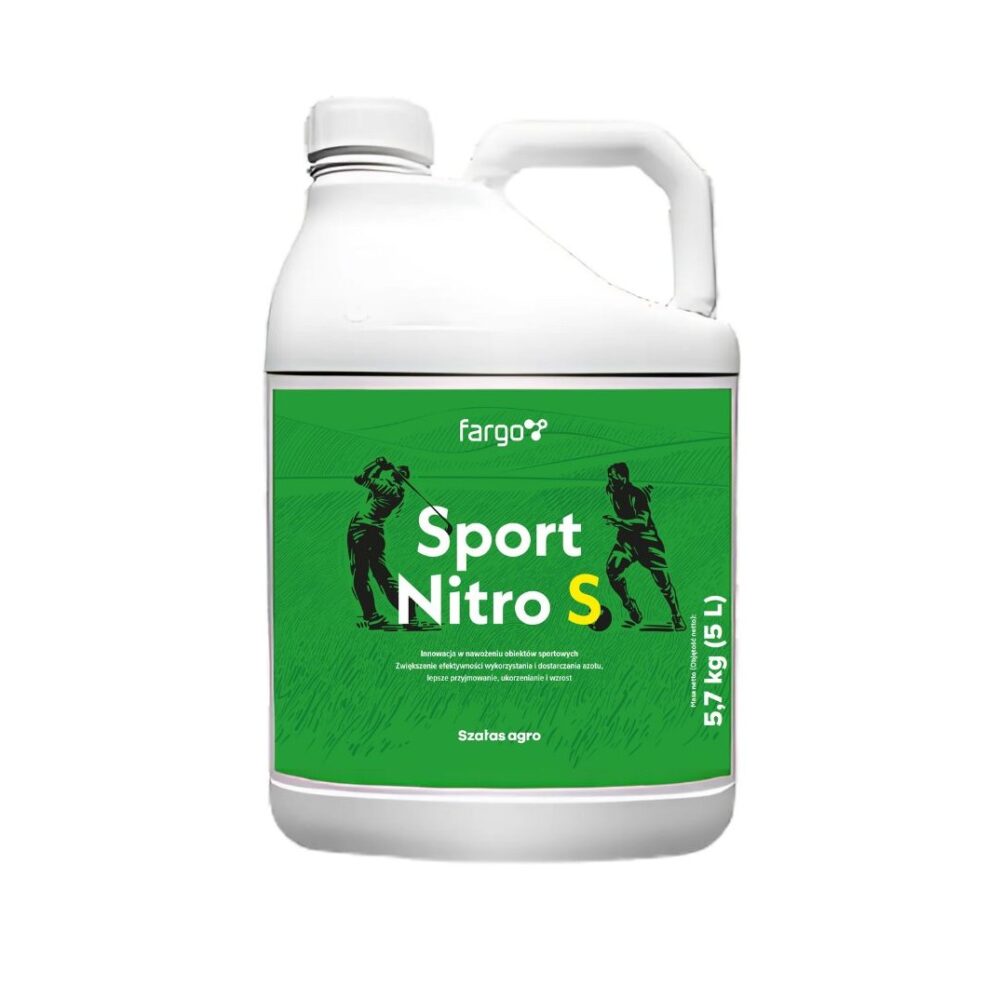 Sport Nitro S 5 L – płynny nawóz azotowy z siarką