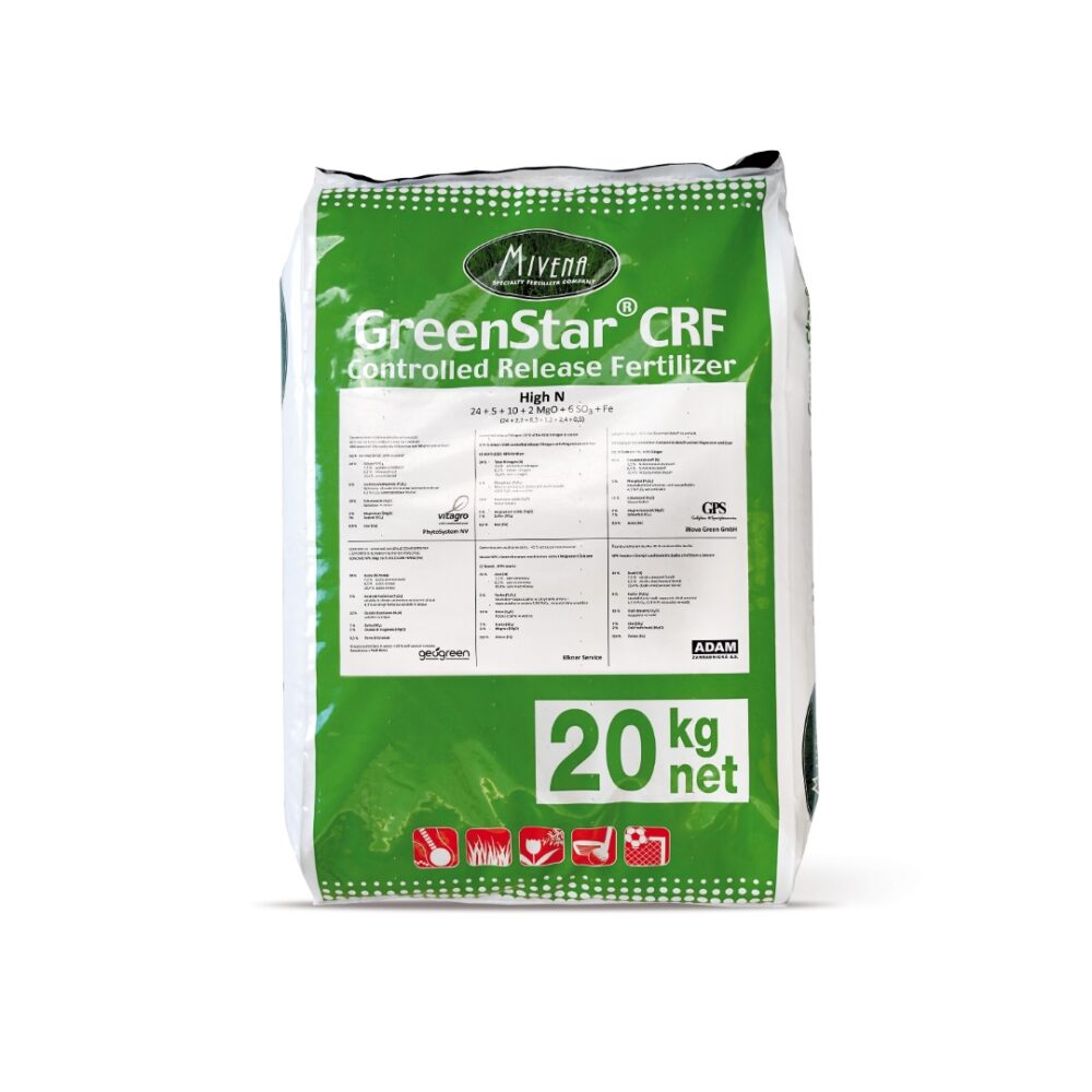 Nawóz Mivena Greenstar High N 24+5+10+2MgO+0,5Fe – 20 kg
