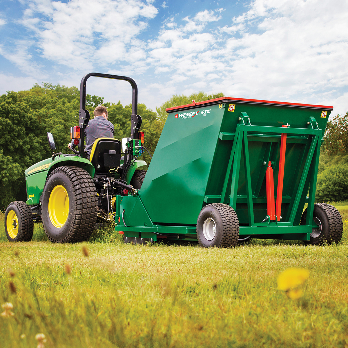 STC-120 Flail Collecting ADJUST